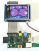 Raspberry Pi mit AdvaBoard RPi1 und gestapeltem TFT-Display