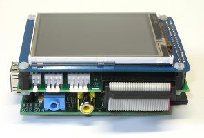 Raspberry Pi  + AdvaBoard RPi1 + TFT32